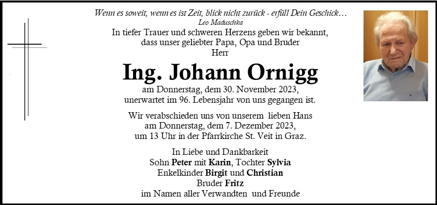 Johann Ornigg